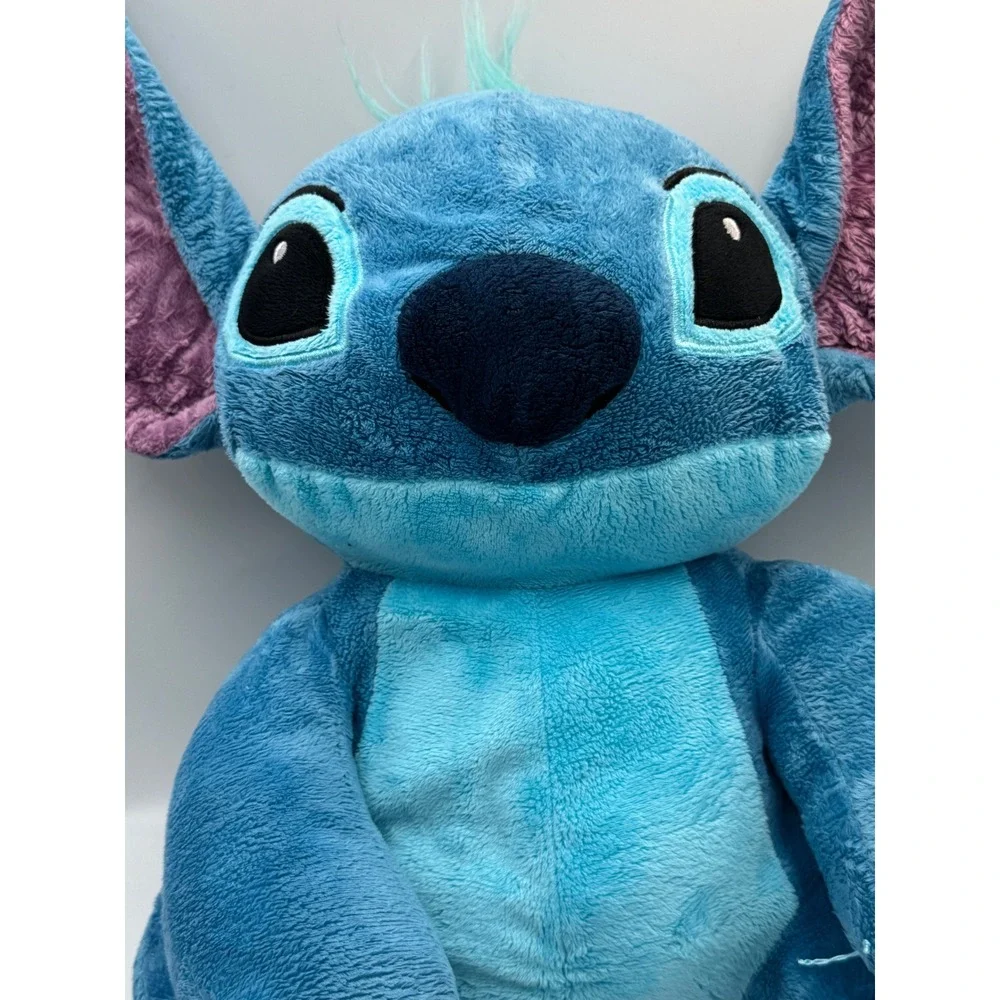 Disney‎ Lilo & Stitch Plush Stuffed Animal Blue Textured Fur